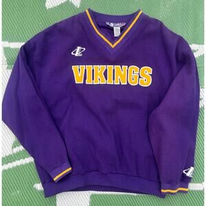 Vintage Minnesota Vikings Logo Athletic NFL Pro Line Crewneck Size Large